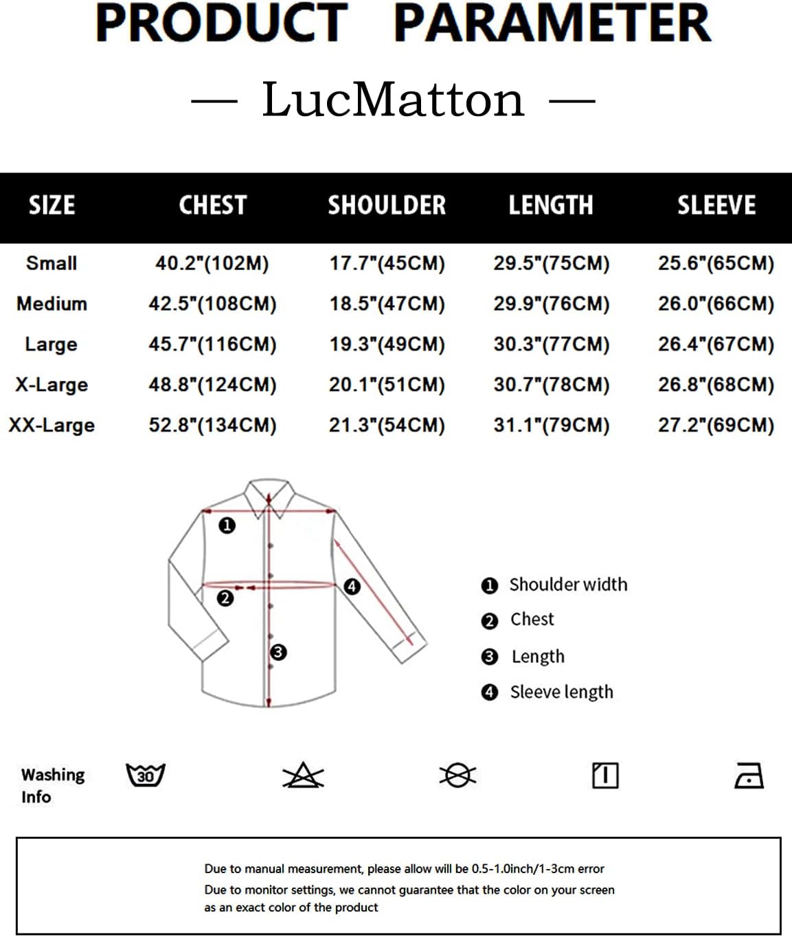 LucMatton Men's Hipster Long Sleeve Button Down Leopard Print Shirts for Club Rock Party
