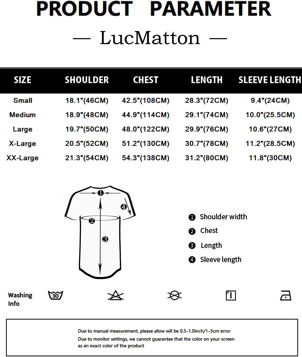 LucMatton Men's Casual Cotton Linen Short Sleeve Henley Shirt Summer Lightweight Banded Collar Beach Tops