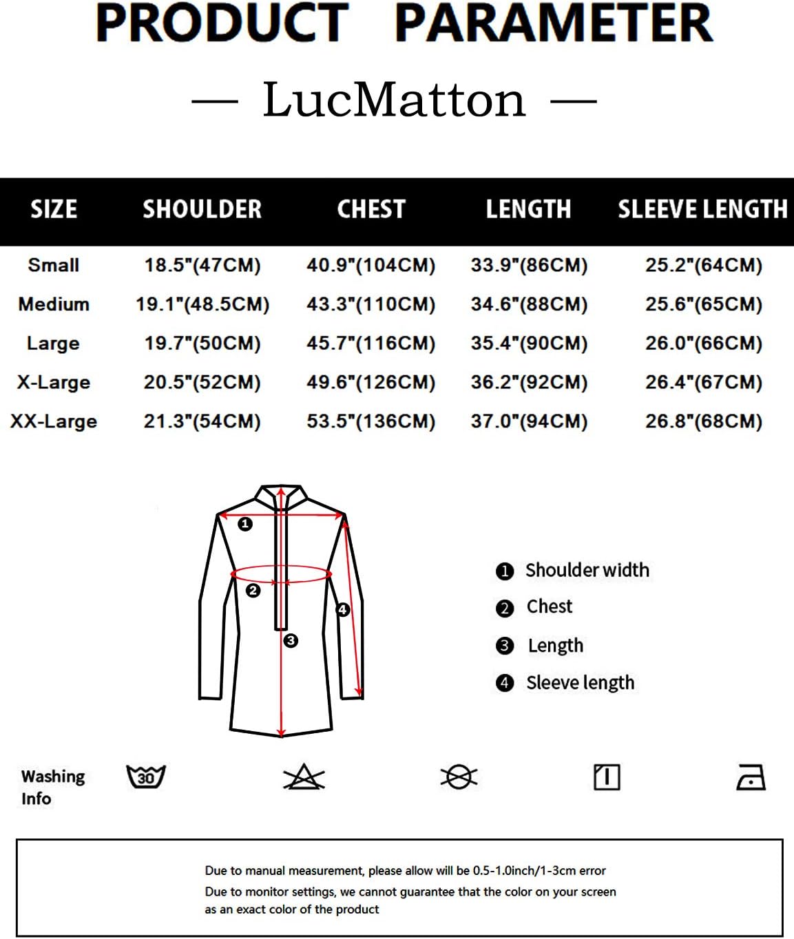 LucMatton Men's Traditional African Long Sleeve Dashiki Shiny Metallic Pattern Printed Party Shirt