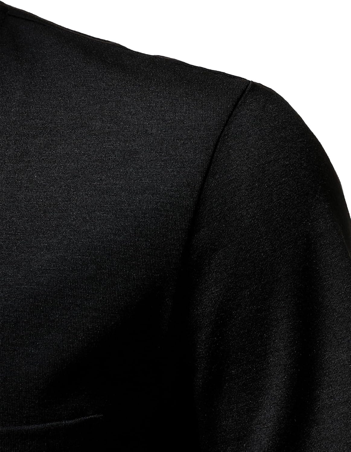 LucMatton Men's Lightweight Henley Shirt Casual Stretch Slim Fit Short Sleeve T-Shirt with Pocket
